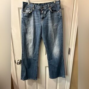 Lucky Brand easy rider button fly Jeans size 14/32